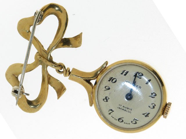 Orologio spilla, seconda veduta